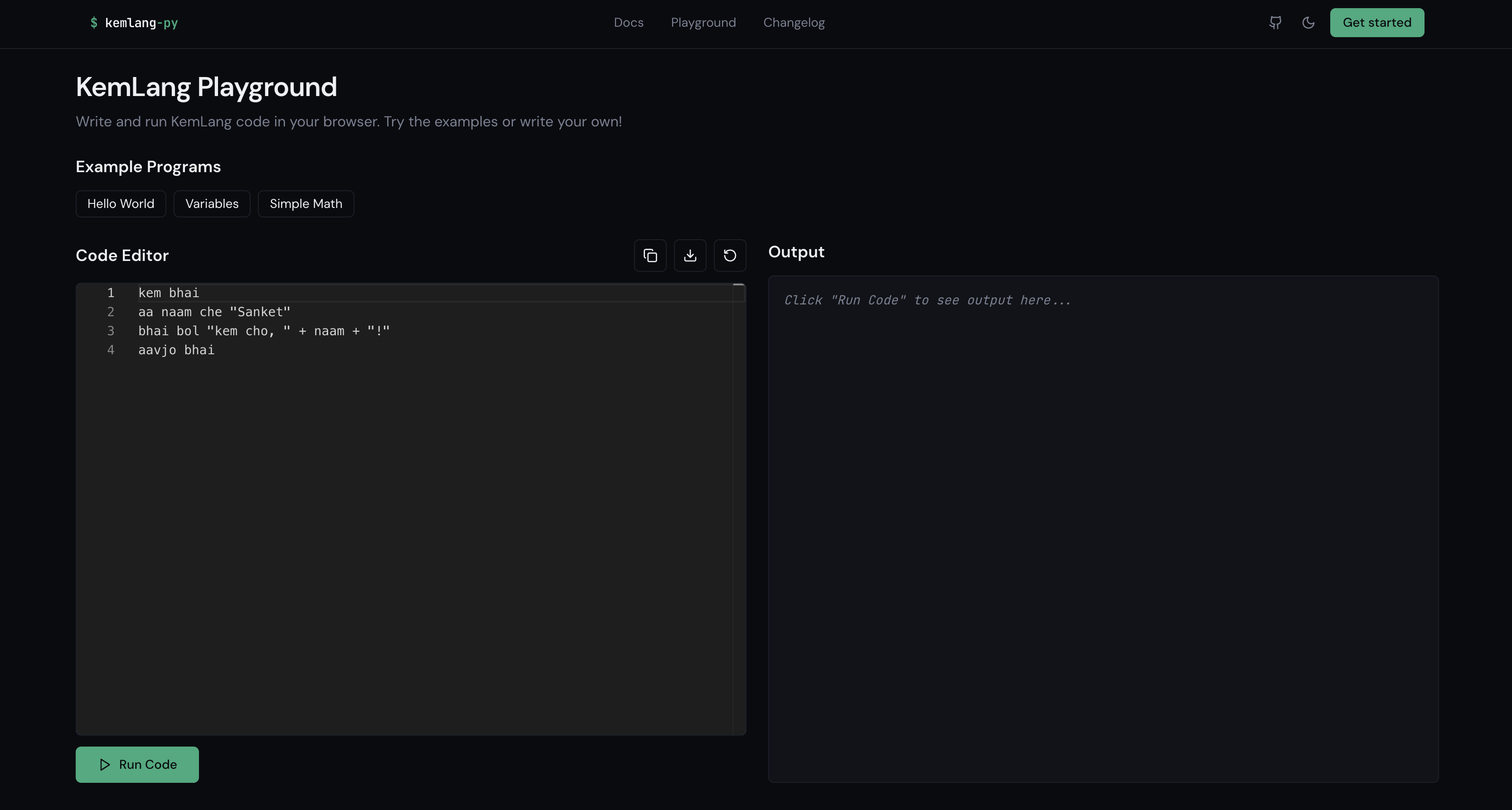 kemlang.cloud screenshot 2